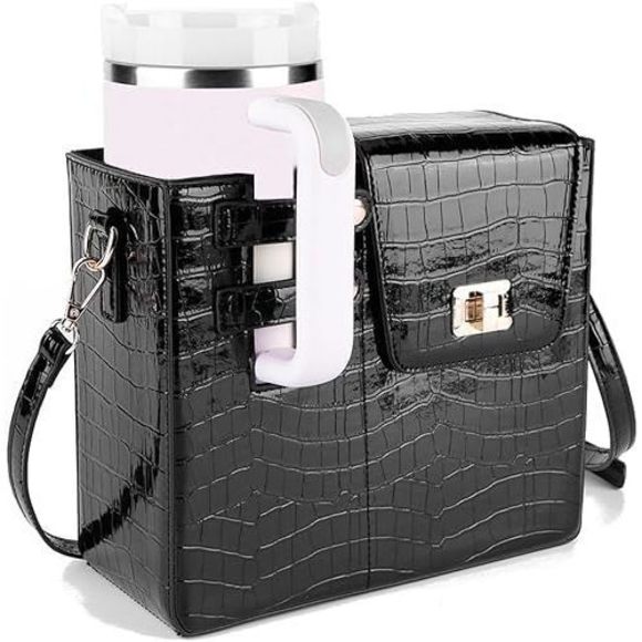 Crossbody Bag Stanley Purse Cup Holder Bag Stanley Cup Bags Portable :) - Picture 1 of 7